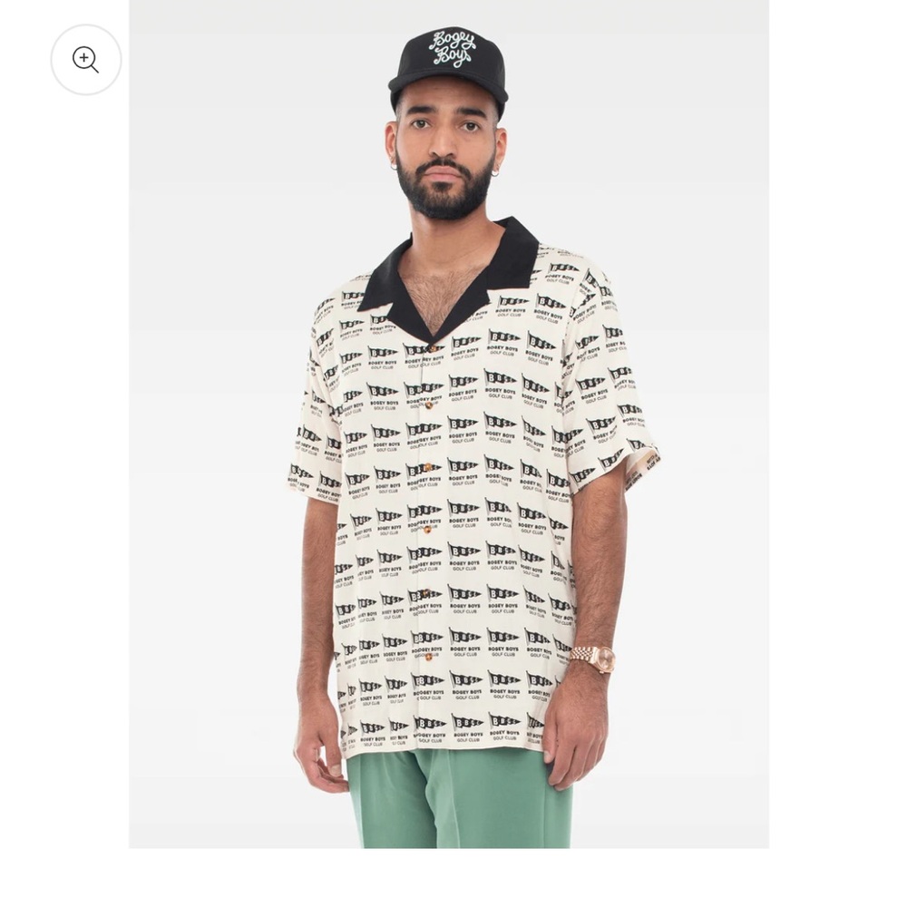 Bogey Boys Fly The Flag Button Up - Black